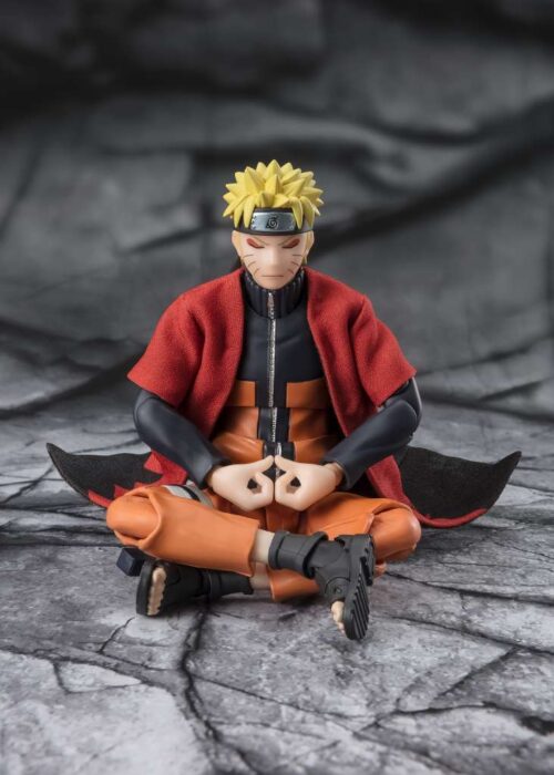 Alternative view of BANDAI S.H.Figuarts Naruto Uzumaki Sage Mode Savior Of Konoha SHF