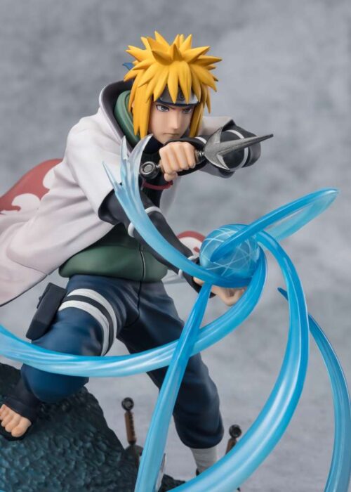Alternative view of BANDAI FIGUARTS ZERO Naruto Minato Namikaze Rasengan Statue