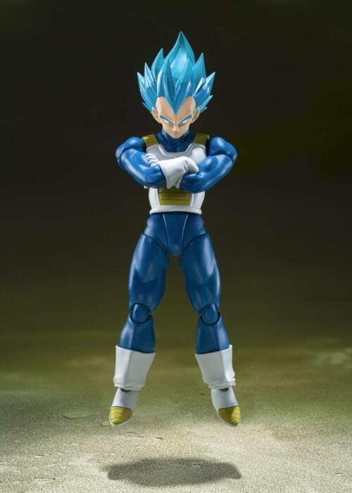 BANDAI S.H.Figuarts Dragon Ball Super Super Saiyan God Vegeta Unwavering SHF