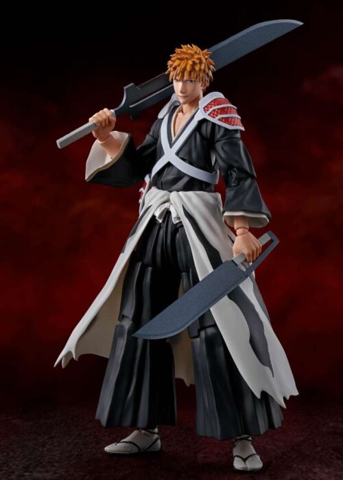 BANDAI S.H.Figuarts Bleach Ichigo Kurosaki Dual Zangetsu SHF