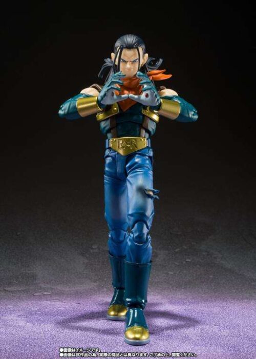 Alternative view of BANDAI S.H.Figuarts Dragonball Gt Super Android 17 SHF