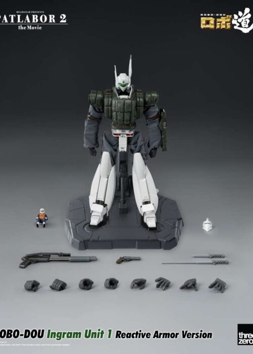 Alternative view of THREEZERO Patlabor 2 The Movie Robo-Dou Ingram Unit 1 Reactive Armor Ver