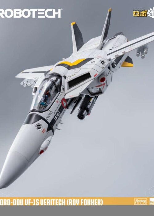 Alternative view of THREEZERO Robo-Dou Robotech Vf‐1S Veritech Roy Fokker