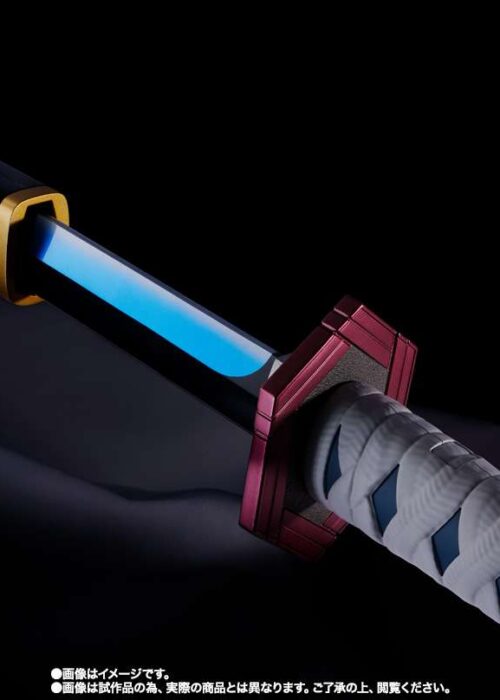 Alternative view of BANDAI Demon Slayer Nichirin Sword Giyu Tomioka Proplica