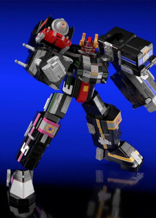 Alternative view of BANDAI Super Mini-Pla Kyukyu Sentai GoGoFive - Renketsu Gattai Grand Liner Plastic Kit Bandai Premium Exclusive (Reissue)