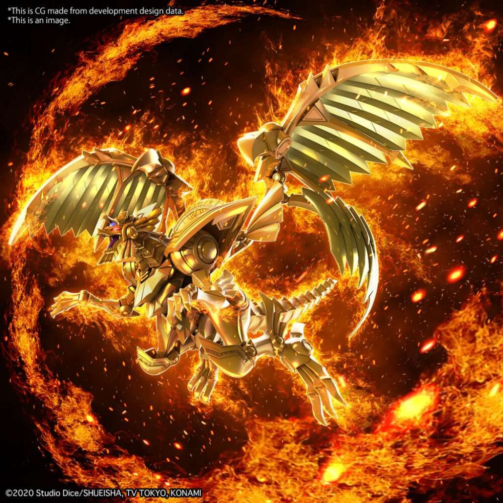 BANDAI Figure Rise Amplified Yugi-OH Egyptian God The Winged Dragon Of Ra