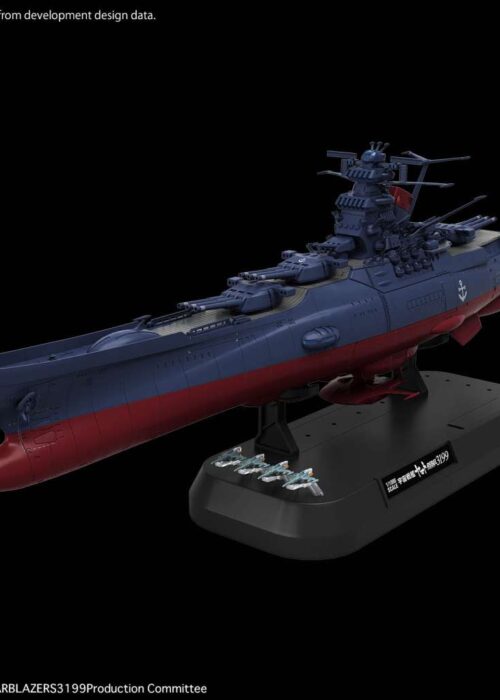 Alternative view of BANDAI Space Battleship Yamato 3199 1/1000
