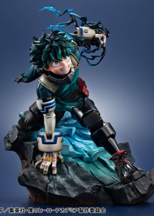 Alternative view of MEGAHOUSE My Hero Academia Izuku Midoriya Lucrea Statue
