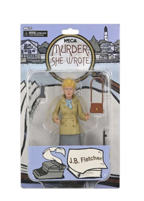 Alternative view of NECA Murder She Wrote Jessica Fletcher Toony Classics Af