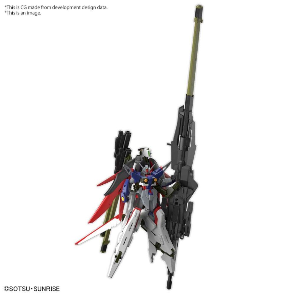 BANDAI HG 1/144 Gundam Destiny Gundam Spec Ii Zeus Silhouette