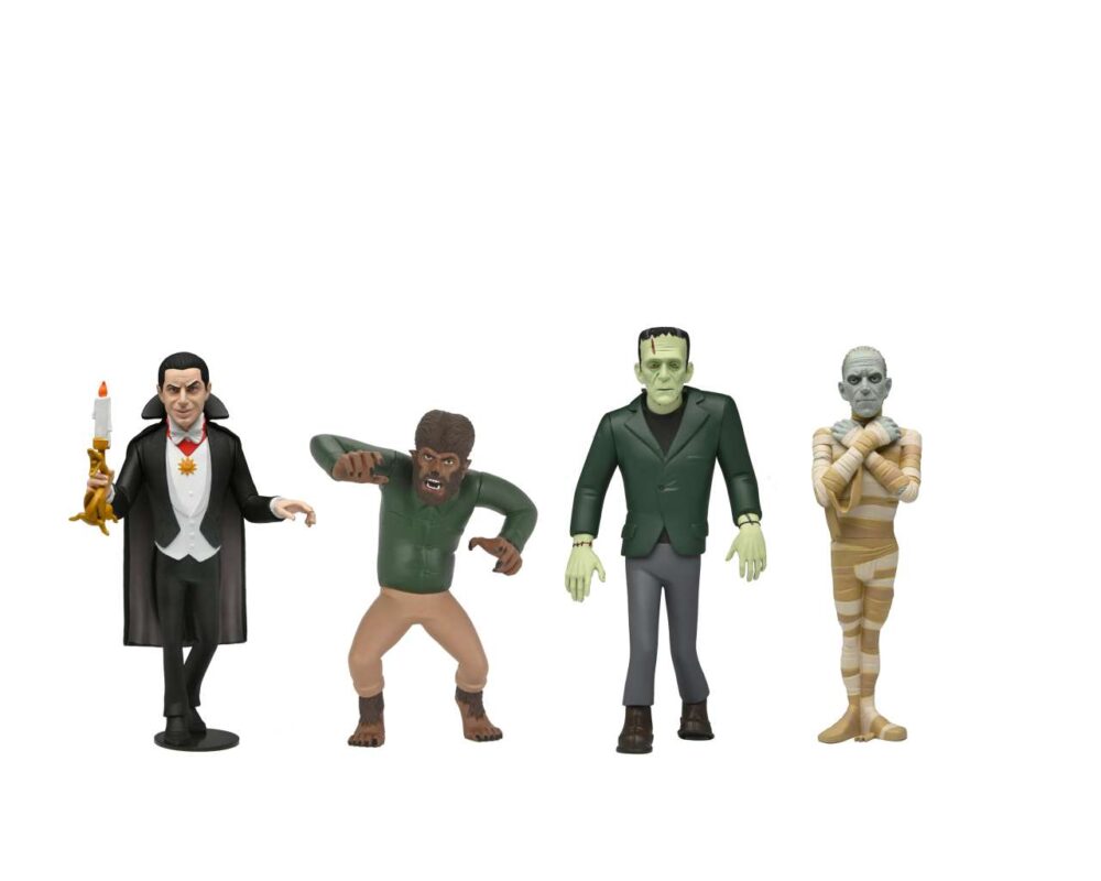 NECA Toony Terrors S. 10 Af Set (4)