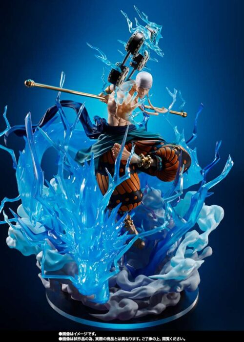 Alternative view of BANDAI One Piece Enel Sixty Million Volt Lightning Dragon Figuarts Zero