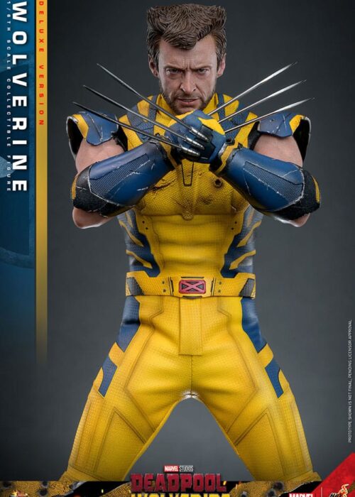 Alternative view of HOT TOYS Deadpool & Wolverine Movie Masterpiece Action Figure 1/6 Wolverine (Deluxe Version) 31 cm
