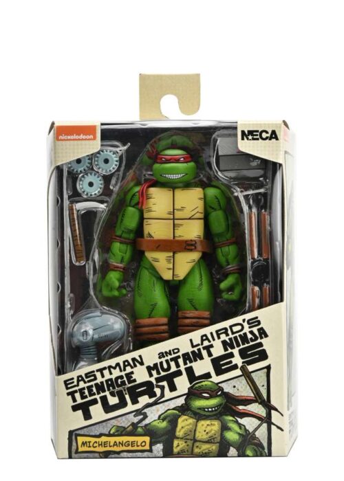 Alternative view of NECA Teenage Mutant Ninja Turtles Mirage Comics Michelangelo Af