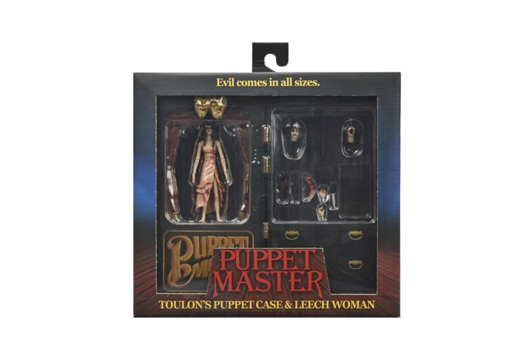 NECA Puppet Master Leech Woman And Toulon Puppet Case 2 Pack