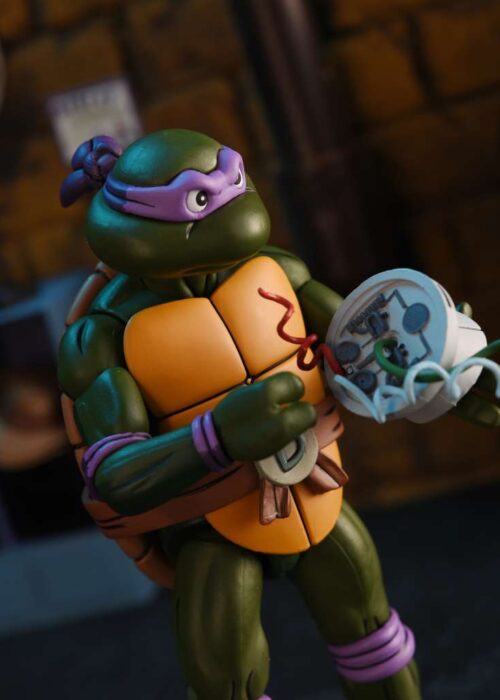 Alternative view of NECA Tmnt Cartoon Ultimate Donatello Vhs Af
