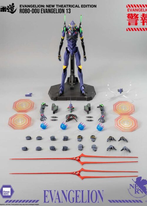 Alternative view of THREEZERO Neon Genesis Evangelion Robo-Dou Evangelion 13 New Theatriacal Edition
