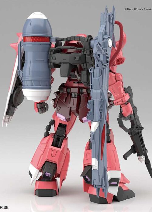 Alternative view of BANDAI MASTER GRADE MG 1/100 Zaku Gunn Warrior Lunamaria
