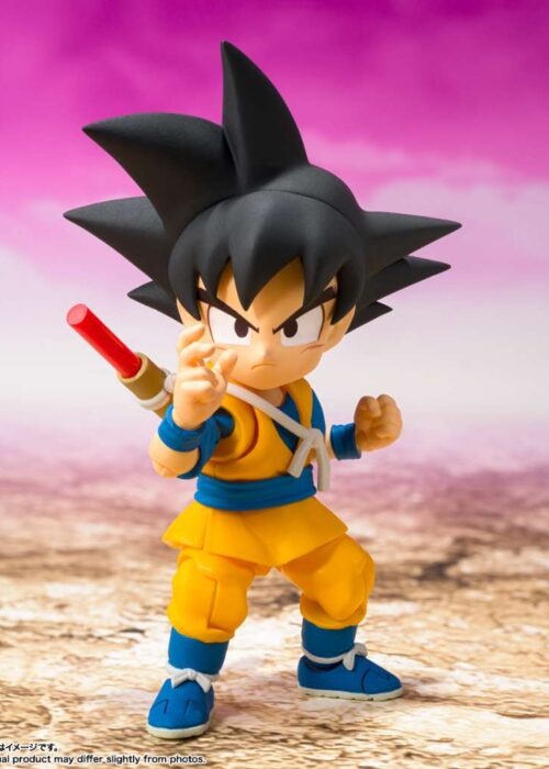 Alternative view of BANDAI S.H.Figuarts Dragon Ball Daima Mini Son Goku SHF