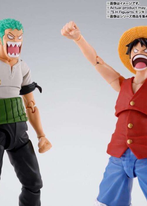 Alternative view of BANDAI S.H.Figuarts SHF One Piece Roronoa Zoro Romance Dawn