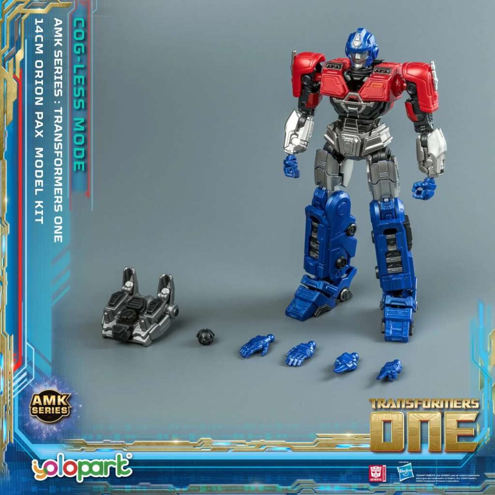 YOLOPARK Transformers One Orion Pax AMK Cog-Less Model Kit