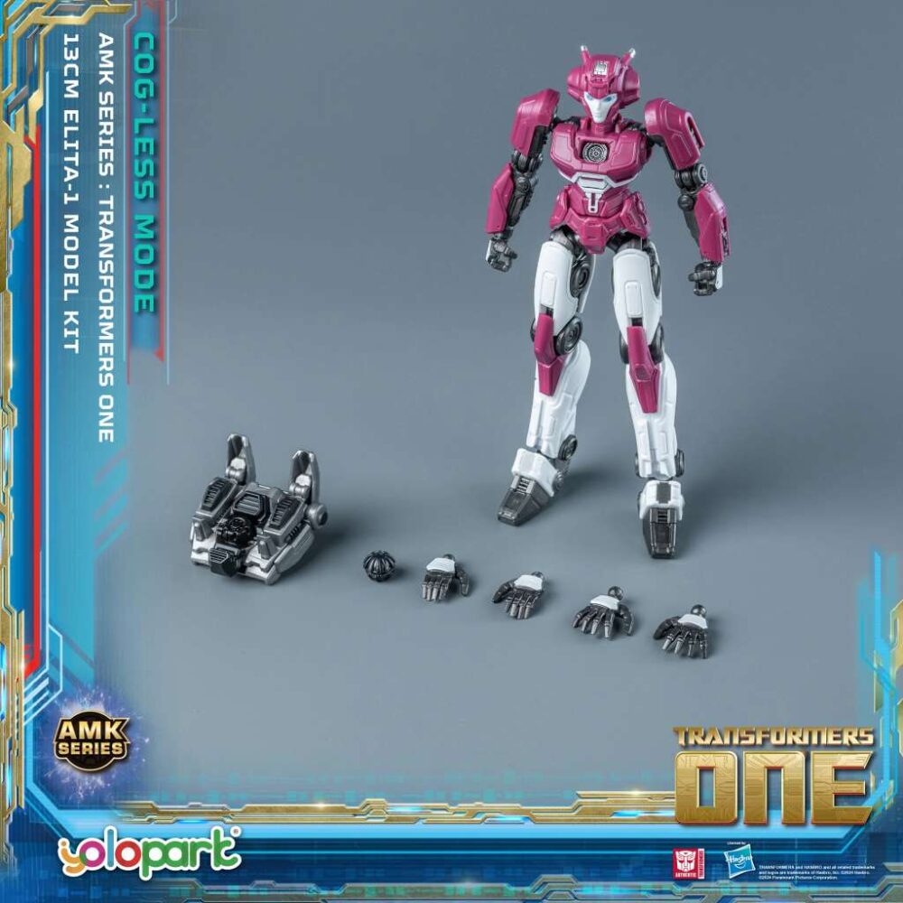 YOLOPARK Transformers One Elita AMK Cog-Less Model Kit