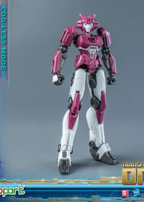 Alternative view of YOLOPARK Transformers One Elita AMK Cog-Less Model Kit