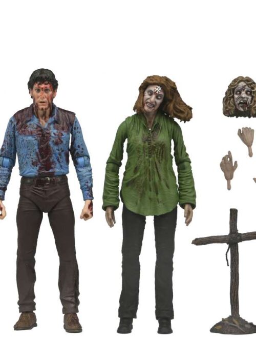 Alternative view of NECA Evil Dead Bloody Ash & Cheryl 2pack AF