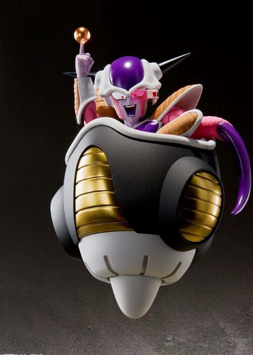 Alternative view of BANDAI S.H.Figuarts Dragon Ball Z Frieza First Form + Pod Set Freezer SHF