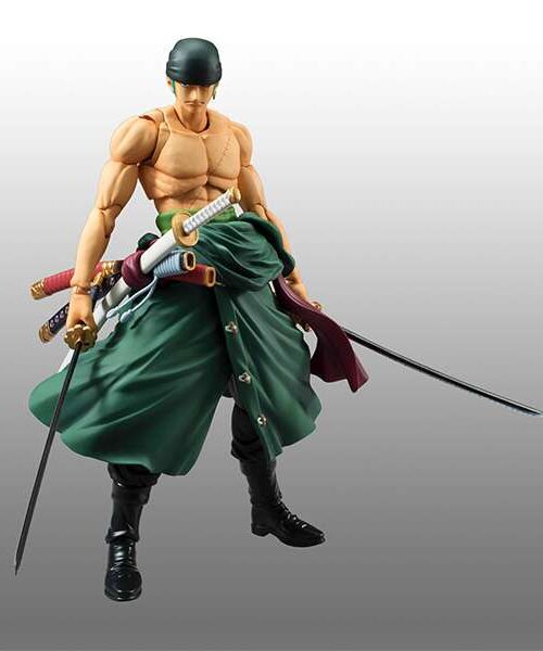 Alternative view of MEGAHOUSE One Piece Roronoa Zoro VAH Rerun
