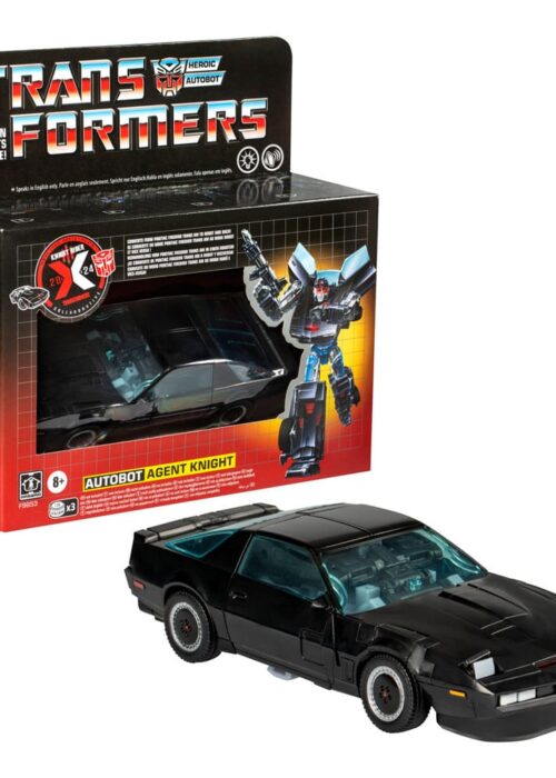 HASBRO Transformers x Knight Rider Action Figure Autobot Agent Knight 16 cm