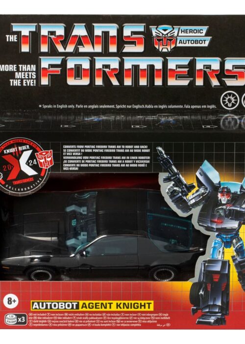 Alternative view of HASBRO Transformers x Knight Rider Action Figure Autobot Agent Knight 16 cm
