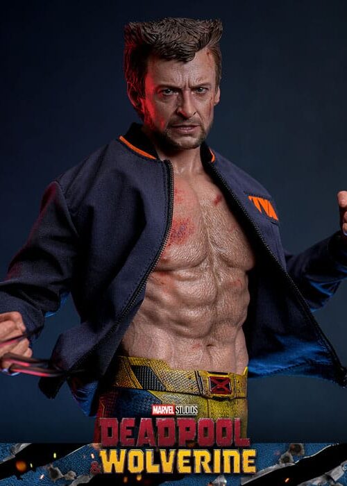 Alternative view of HOT TOYS Deadpool & Wolverine Movie Masterpiece Action Figure 1/6 Wolverine (TVA Jacket Version) 31 cm