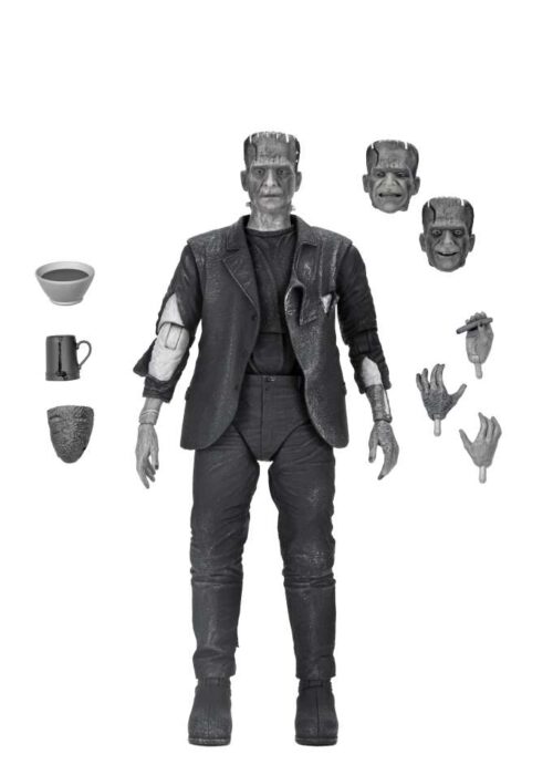 Alternative view of NECA UM Bride Frankenstein Monster Ult B&W AF