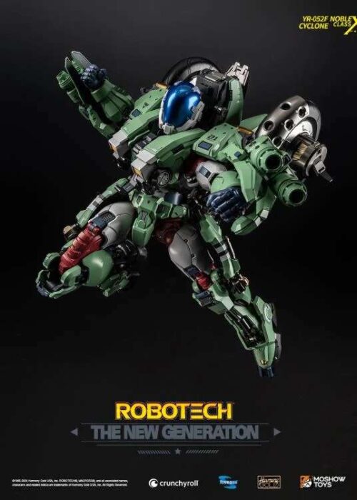 Alternative view of TOYNAMI MOSHOW TOYS Robotech New Generation YT-052F Transformable Cyclone