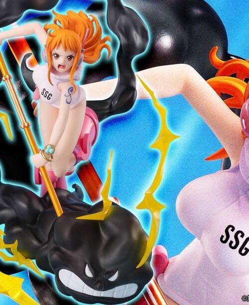 Alternative view of BANDAI One Piece Nami Extra Battle Lightning Blast Figuarts Zero
