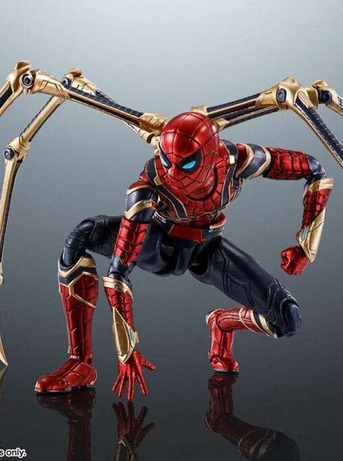 Alternative view of BANDAI S.H.Figuarts Spider-Man No Way Home Iron Spider SHF Reissue
