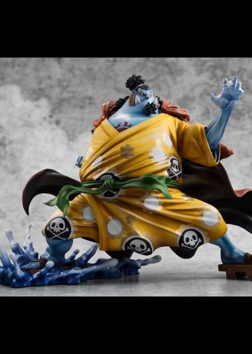 Alternative view of MEGAHOUSE One Piece Knight Of The Sea Jinbe POP Maximum Statue LTD Rerun