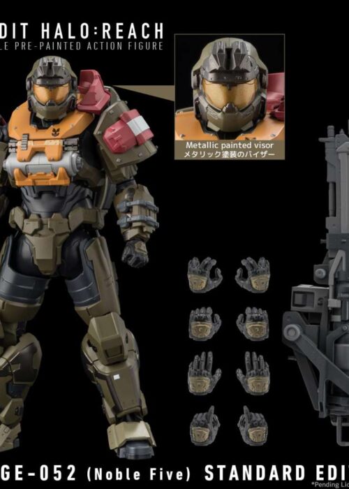 Alternative view of 1000TOYS Halo Reach Reedit Jorge-052 Noble Five 1/12 Scale AF