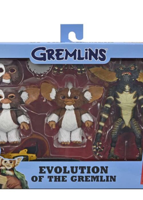 Alternative view of NECA Gremlins Evolution of a Gremlin 40th Anniversary Box Set