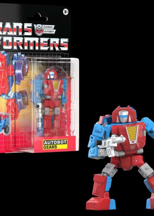 Alternative view of HASBRO Transformers Retro G1 Autobot Gears Action Figure