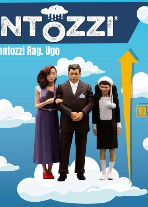 Alternative view of INFINITE STATUE Fantozzi Famiglia Fantozzi Rag Ugo Cinemini PVC