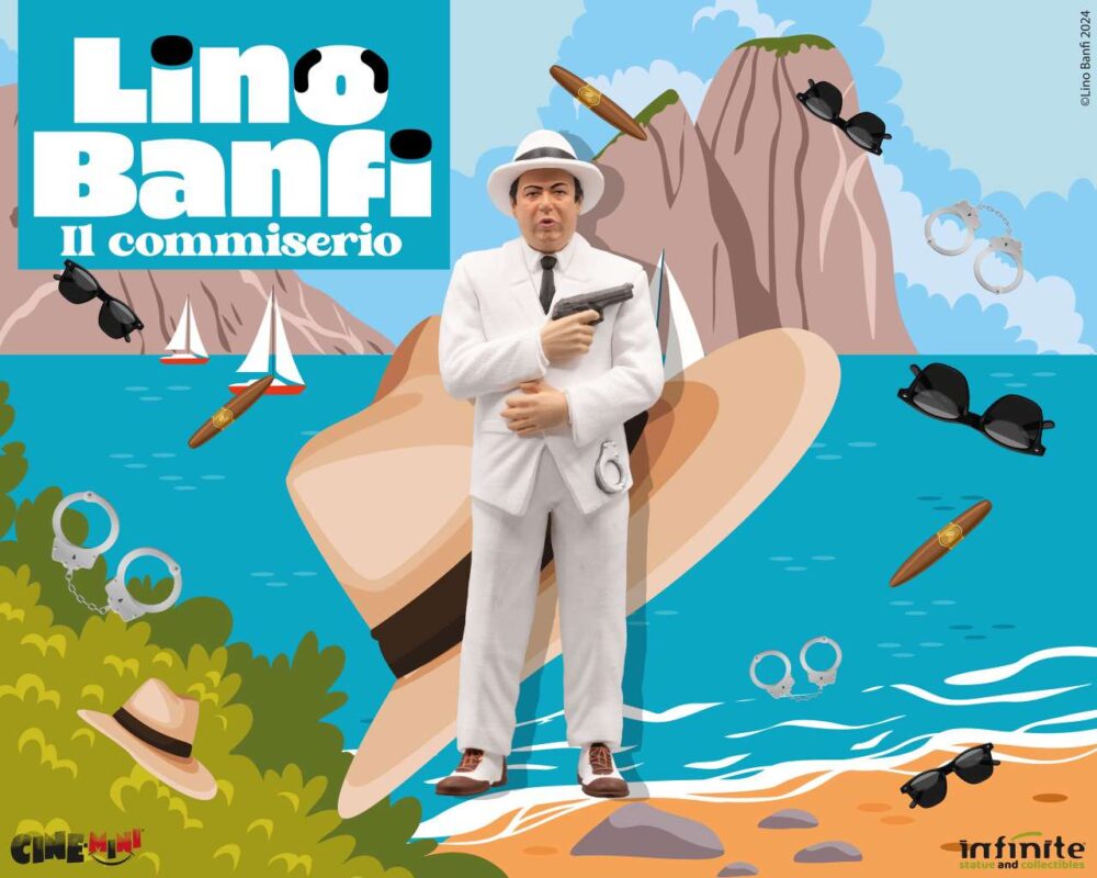 INFINITE STATUE Lino Banfi il Commiserio Cinemini PVC