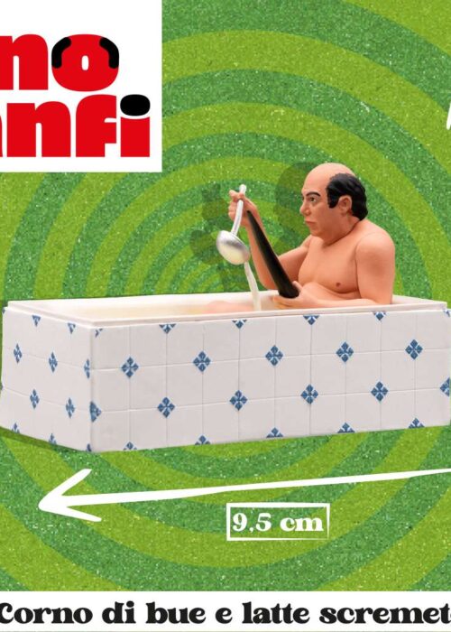 Alternative view of INFINITE STATUE Lino Banfi Corno di Bue e Latte Scremeto Cinemini PVC