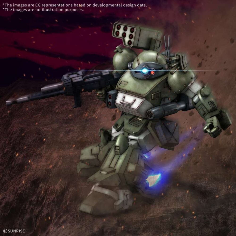 BANDAI HIGH GRADE HG 1/144 Scopedog Turbo Custom