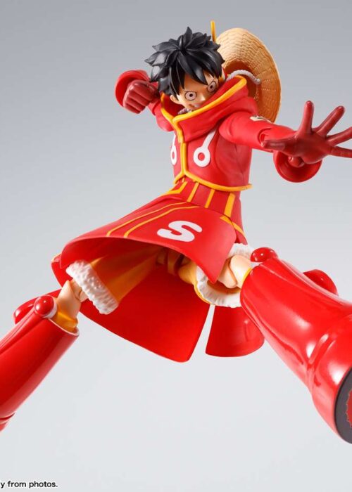 Alternative view of BANDAI S.H.Figuarts SHF One Piece Monkey D. Luffy Future Island Egghead