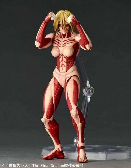 KAIYODO Revoltech A.Y. Attack On Titan Female Titan Action Figure