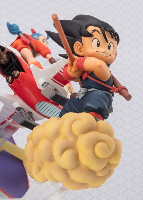 Alternative view of BANDAI Dragon Ball Figuarts ZERO PVC Statue Son Goku & Bulma 18 cm