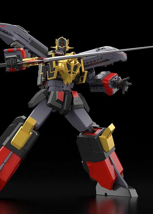 Alternative view of GOODSMILE COMPANY Brave Express Might Gaine Black Might Gaine Gattai