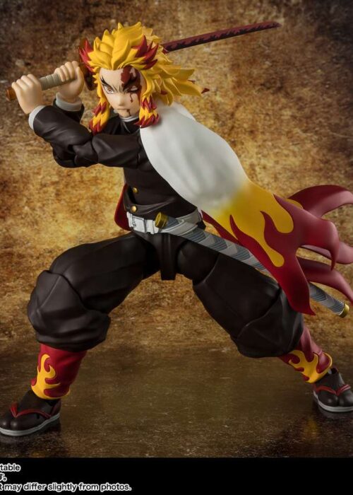 Alternative view of BANDAI S.H.Figuarts SHF Demon Slayer Kyojuro Rengoku